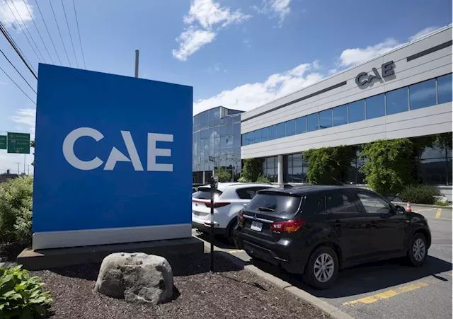 CAE’s defence business takes impairment charge, company says it expects fourth-quarter loss