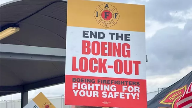 Boeing firefighters overwhelmingly reject company’s second ‘best and final’ offer