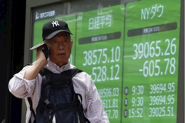 Stock market today: Asian shares track Wall Street's slide on worries over interest rates