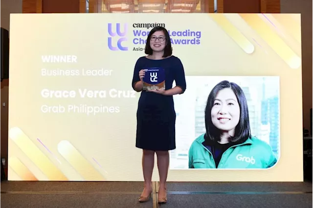 Grab PHL Country Head Grace Vera Cruz named Business Leader of the Year at Women Leading Change Awards Asia-Pacific