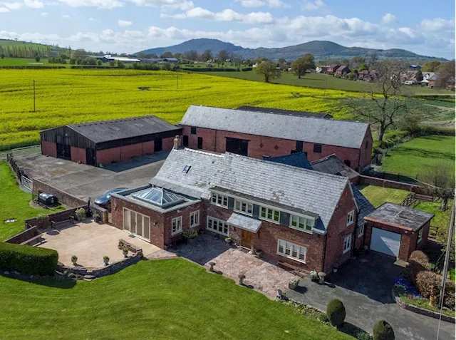 Shropshire border farm with 'abundance of sought-after attributes' on market for £1.3m