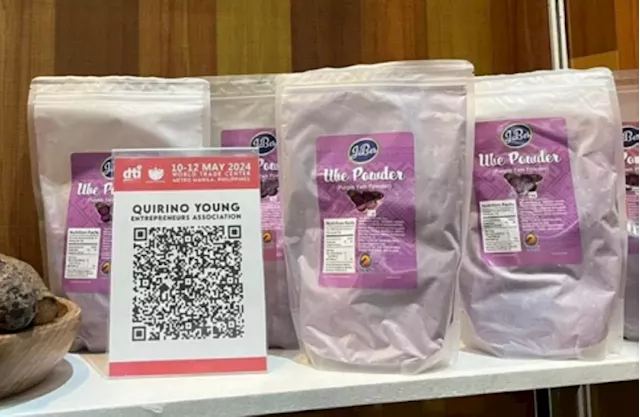 Quirino ube powder enters Japan market