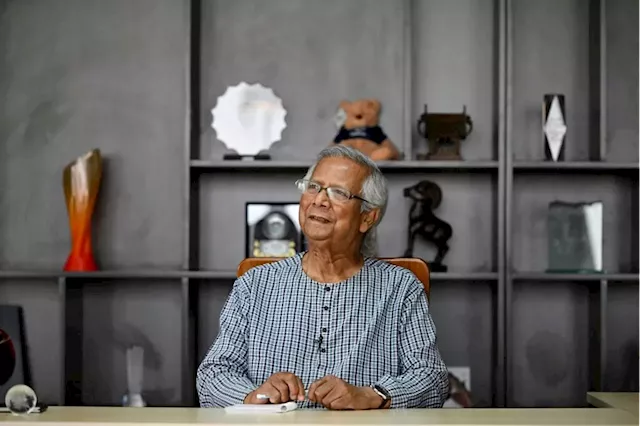 Nobel winner Yunus brings 'social business' mantra to Olympics