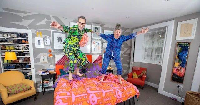 Glasgow couple start pyjama company from their flat and now have celebrity fans