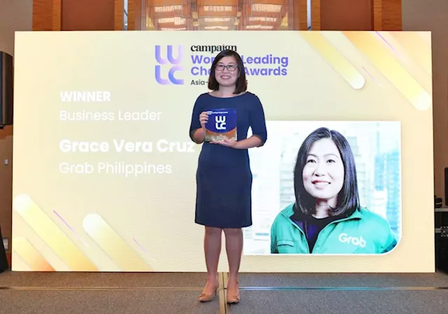 Grab PH head named Business Leader for 2024