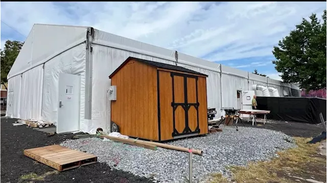 New tent structure at Harrisburg's Broad Street Market is nearly finished; 'soft launch' set for May 23