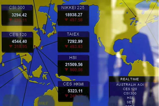 Asian stocks fall as China rally pauses, rate optimism cools