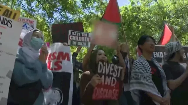 Pro-Palestinian protesters celebrate Sacramento State's investment policy change