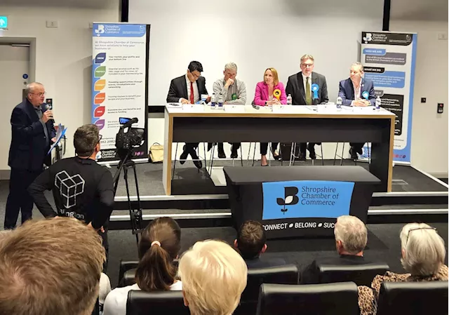 Shropshire Chamber of Commerce host business election hustings