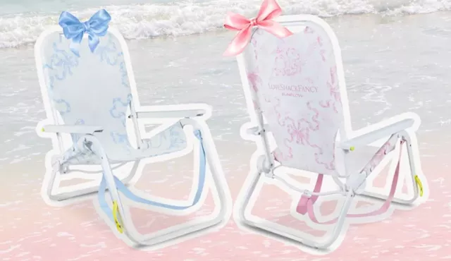 N.J. beach chair company launches its lightest, simplest silhouette in limited-edition LoveShackFancy prints