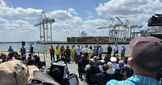 Port of Baltimore back open for business after Key Bridge collapse as officials celebrate milestone