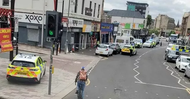 Man found dead on Glasgow street as police lock down area near Barras Market