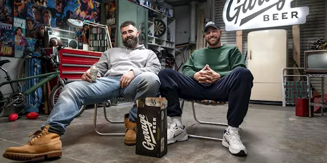 Kelce brothers are now in the beer business