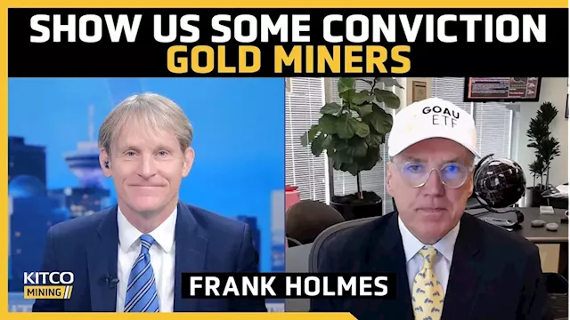 Hey, miners, hold some gold - Frank Holmes on lessons from Bitcoin companies