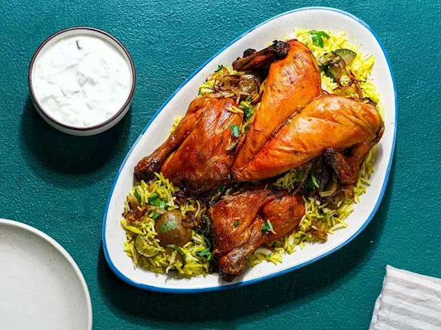 This Biryani-Style Roast Chicken Dinner Is My Go-To for Company