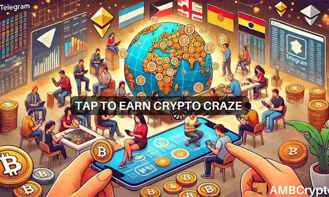 Notcoin leads Tap-to-Earn crypto craze with 20% market rally