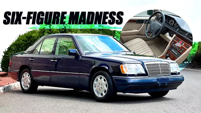 Is The Market Crazy? Low-Mileage W124 E300 Diesels Selling For Over $100k