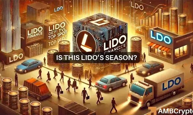 Lido Finance reclaims #1, but is that enough for LDO’s road to $3?