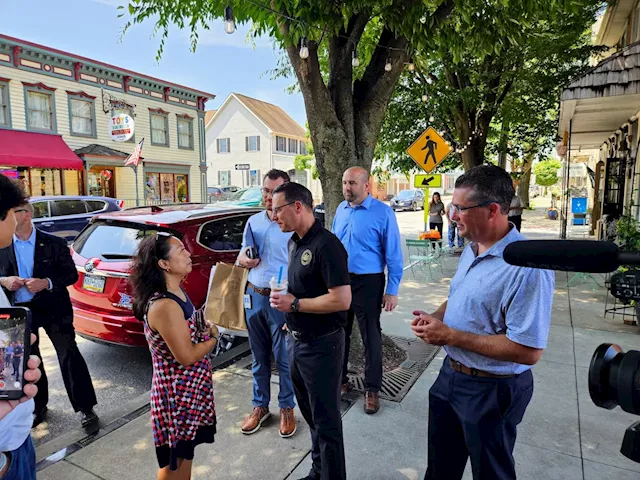 As budget deadline approaches, Shapiro visits Hummelstown to push ‘Main Street’ investment plan