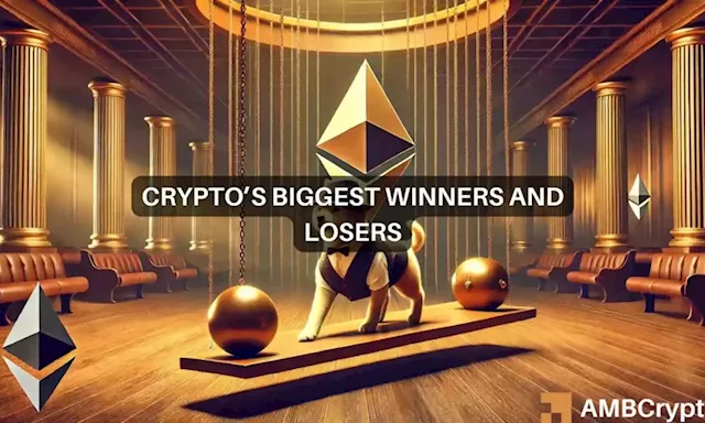 Crypto market’s weekly winners and losers – LDO, ENS, WIF, NOT