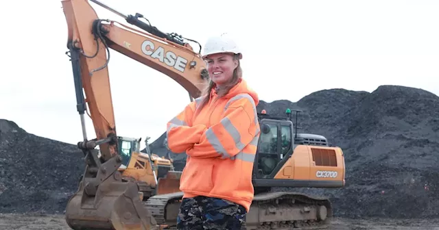 Carly digs deep for women in the heavy plant industry