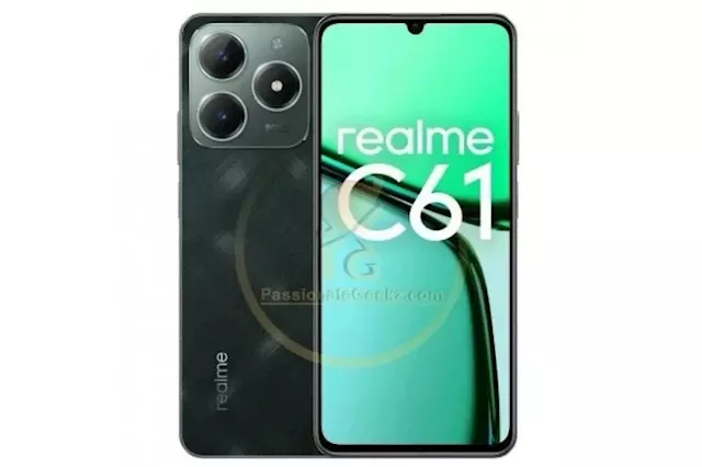 Realme C61 design, specifications, and price leaks for India and international market