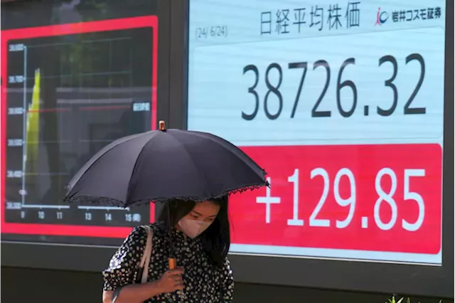 Stock market today: Asian shares lower after Wall Street closes another winning week