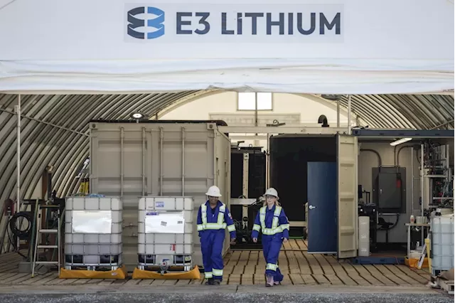 Alberta lithium company E3 pegs capital cost of proposed project at $2.47B