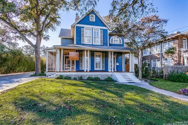 An 1897 San Antonio home is back on the market after being a bed and breakfast, then a law office