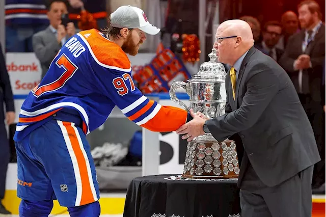 Connor McDavid is all business as he chases first Stanley Cup