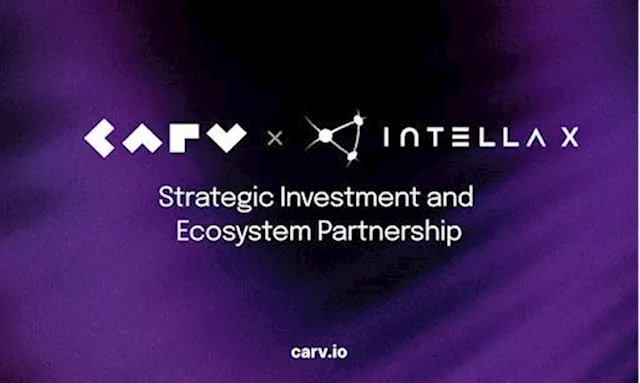 CARV Secures Strategic Investment From NEOWIZ’s Web3 Gaming Platform Intella X Ahead Of Public Node