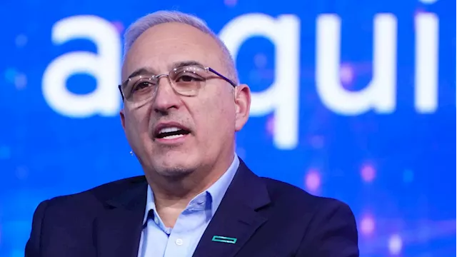 HPE CEO: Market is realizing we 'have a big role to play in AI'