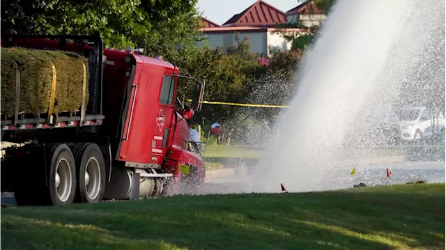 Several local restaurants lose business after major water line break in North Austin