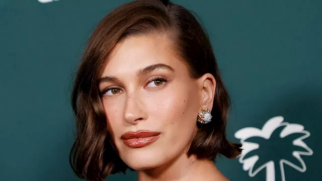 Hailey Bieber's Farmers Market Nails Have Itty Bitty Fruits and Veggies All Over Them — See the Photos