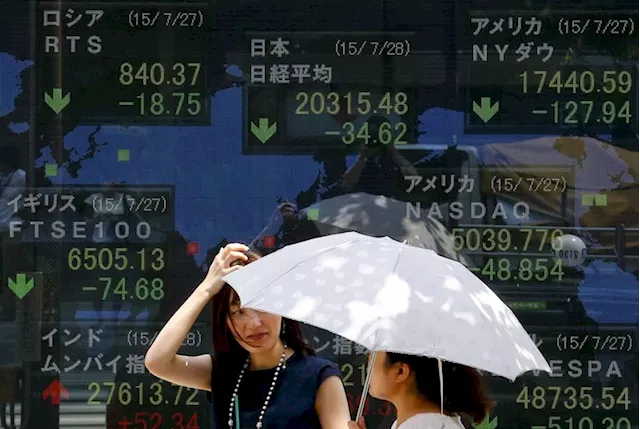 Asian stocks drift lower amid mixed China PMIs; rate uncertainty persists