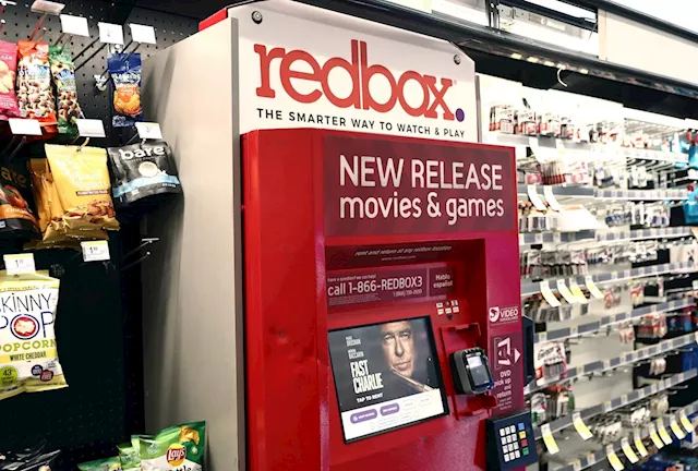 Redbox shuts down after its parent company files for bankruptcy