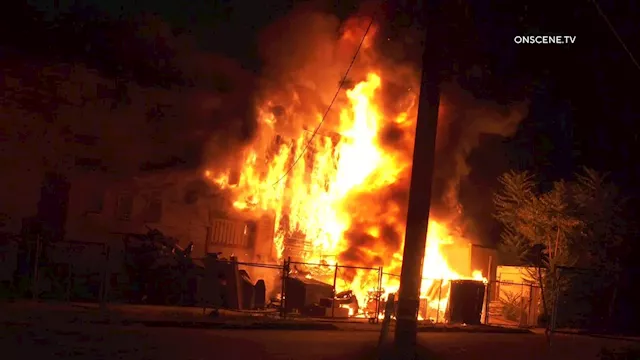 Fire destroys Riverside auto parts business; under investigation