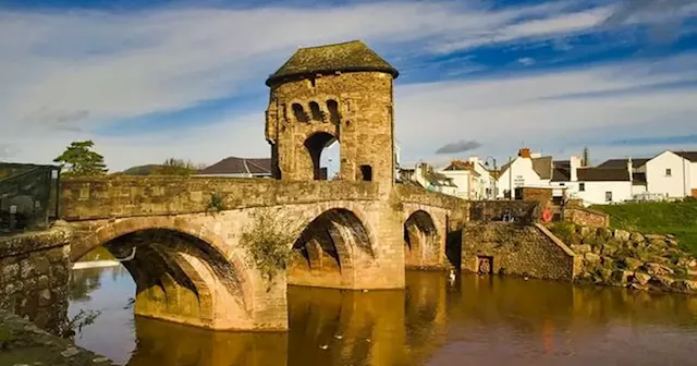 Picturesque UK market town is right on the border of England and Wales