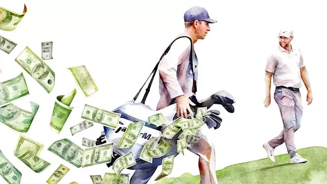 As Scottie Scheffler breaks records, his caddie makes records earnings