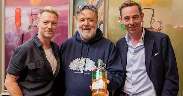 Russell Crowe drawn to Muff Liquor company through ‘fantastic’ origin story