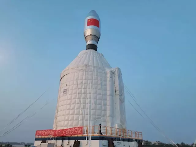 China’s Space Launch Company Successfully Completes Vertical Long-distance Sea Transportation Test