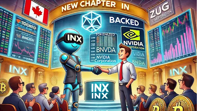 Tokenized NVIDIA Shares Hit Digital Market Through INX-Backed Partnership