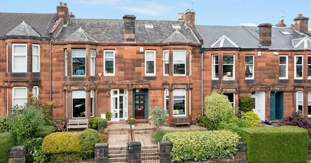 Beautiful Glasgow west end home hits the market for under £650,000