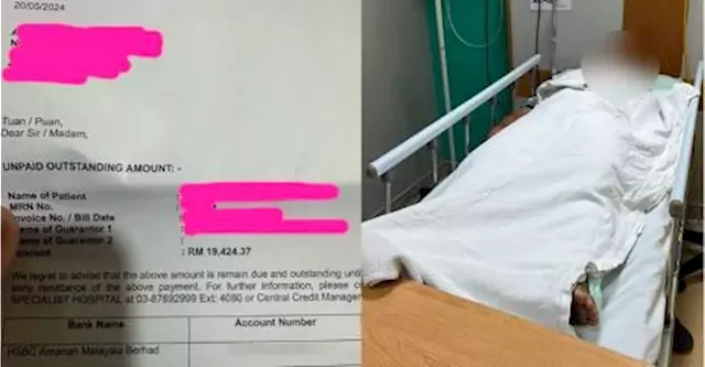 Woman alleges husband’s insurance company did not foot RM19k hospital bill