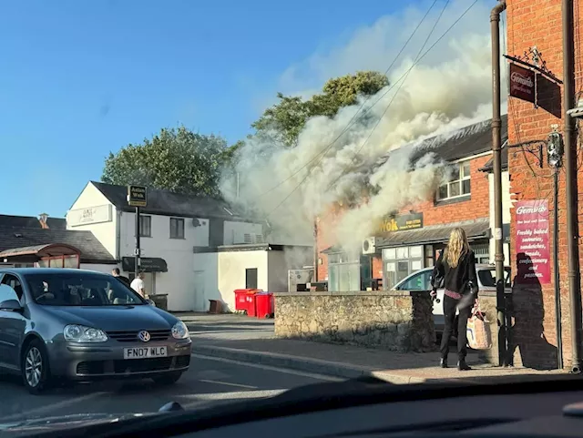 Community rallies round in support after blaze devastates takeaway business