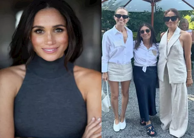 Meghan Markle attends Hamptons business summit