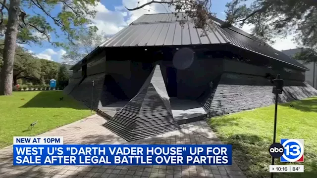 West University Place's 'Darth Vader' home with complex legal history back on the market