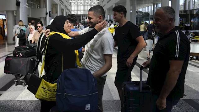 Despite escalating tension between Israel and Hezbollah, it's business as usual at Beirut airport