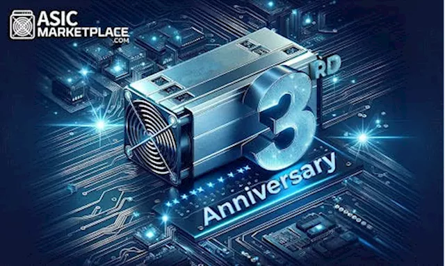 Asic Marketplace Celebrates 3 Remarkable Years Of Excellence In The Mining Industry