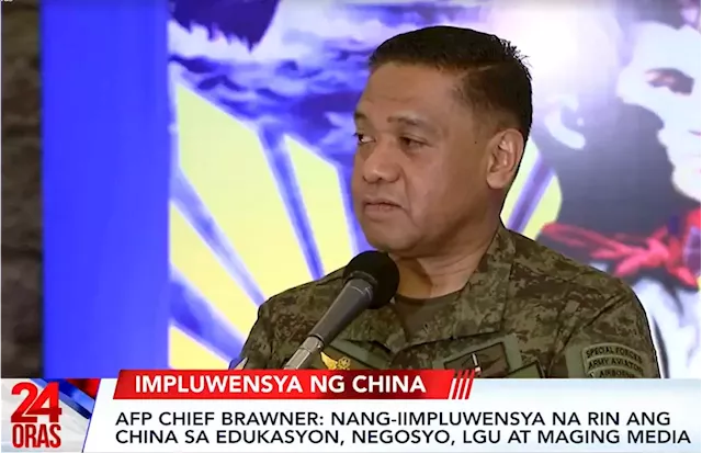 AFP warns of China influencing education, business, LGUs, media